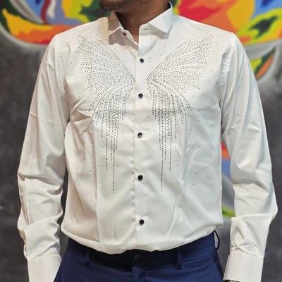Stonework BW Shirt - White