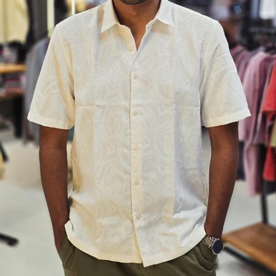 Self Design HS shirt - White