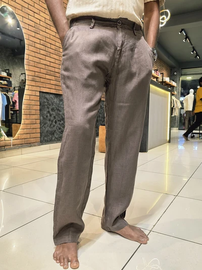 Pure Linen Traveller - Brown