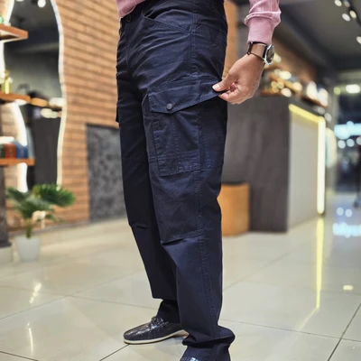 Premium Cotton Cargo - Navy