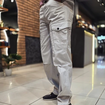 Premium Cotton Cargo - Half white